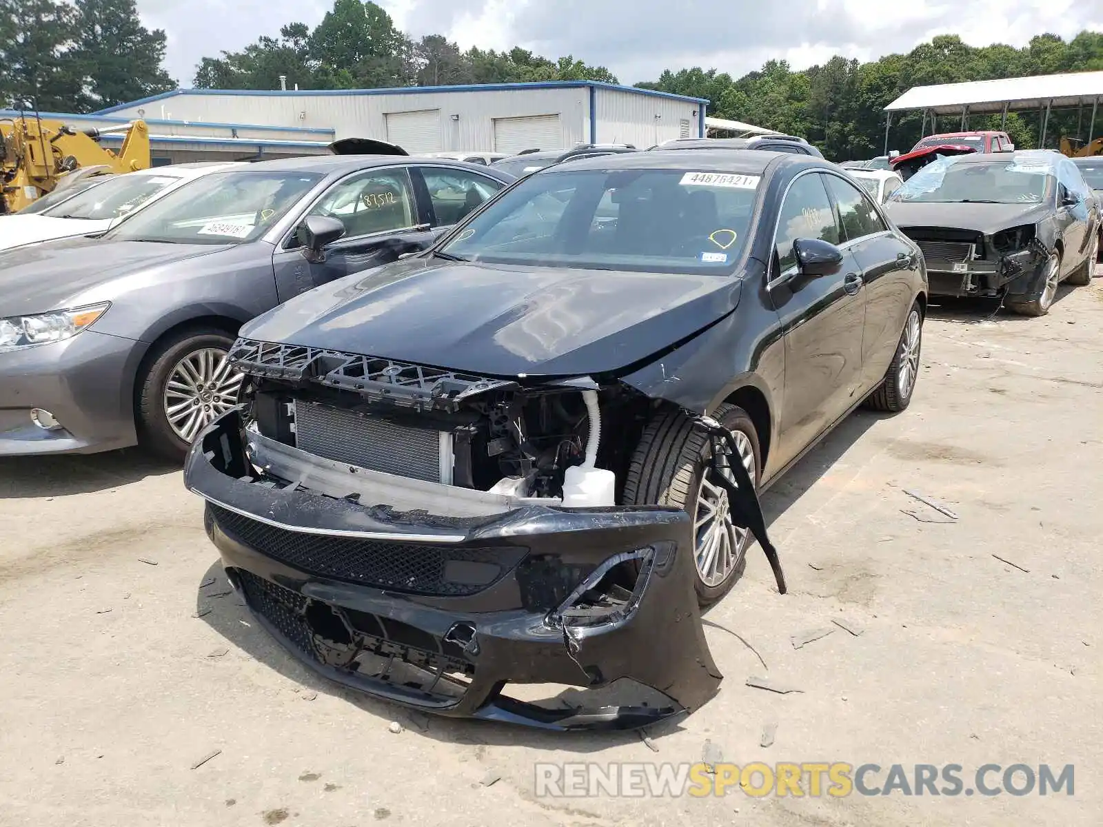 2 Photograph of a damaged car W1K5J4GBXLN092023 MERCEDES-BENZ CLA-CLASS 2020