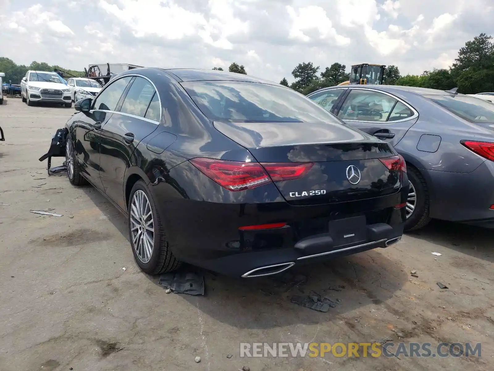 3 Photograph of a damaged car W1K5J4GBXLN092023 MERCEDES-BENZ CLA-CLASS 2020