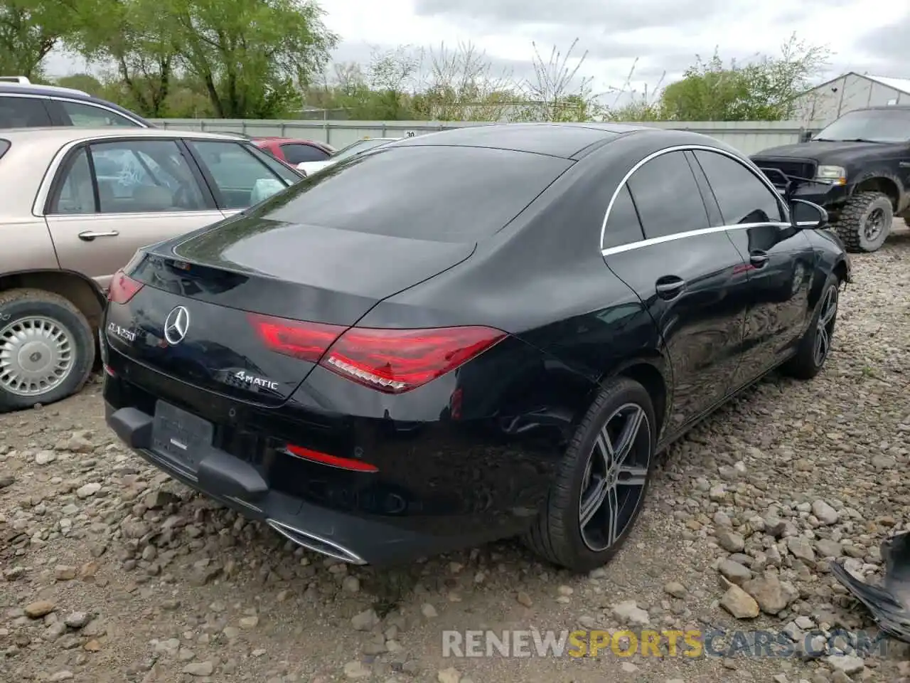 4 Photograph of a damaged car W1K5J4HB0LN109930 MERCEDES-BENZ CLA-CLASS 2020