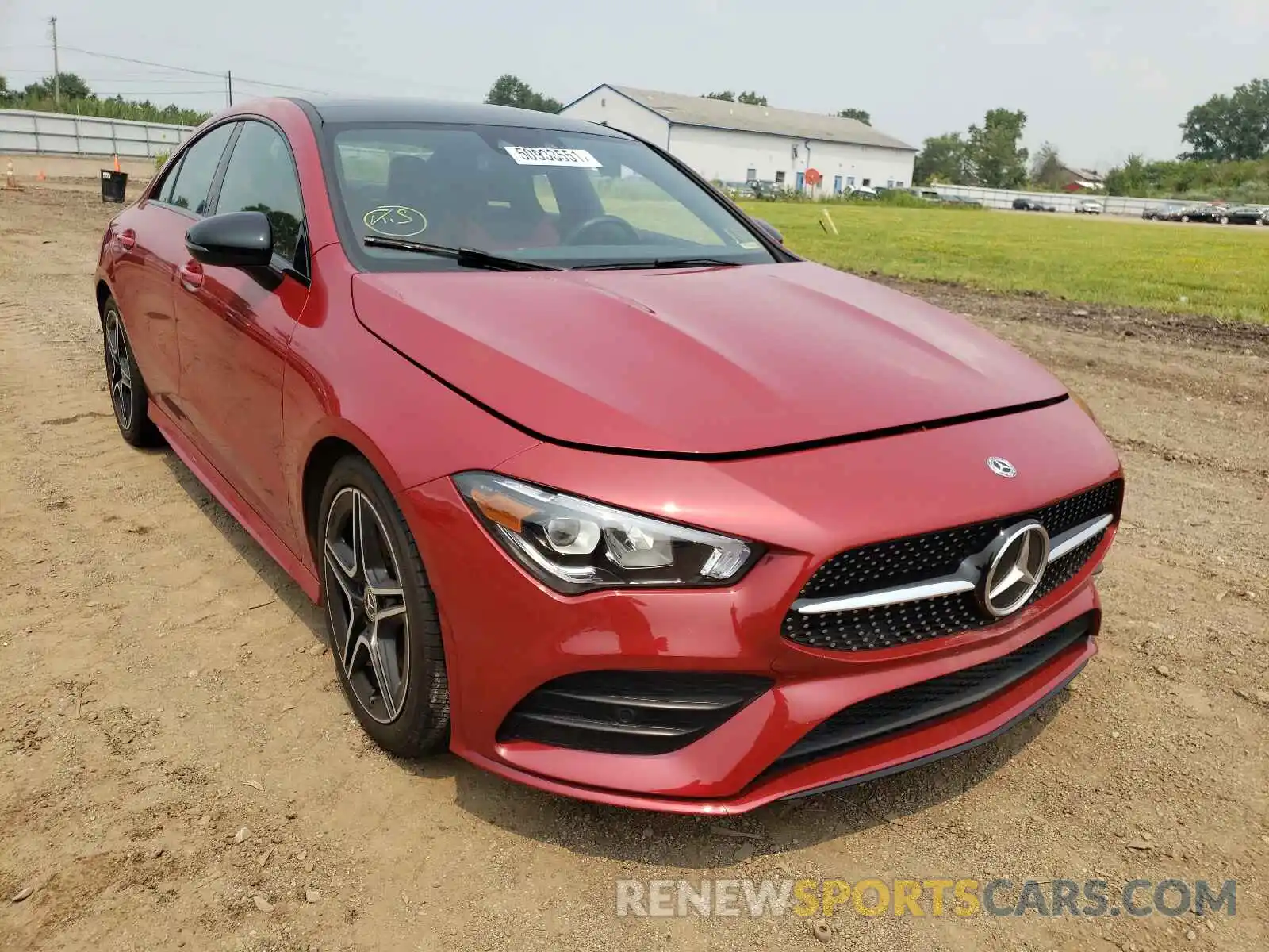 1 Photograph of a damaged car W1K5J4HB1LN116711 MERCEDES-BENZ CLA-CLASS 2020