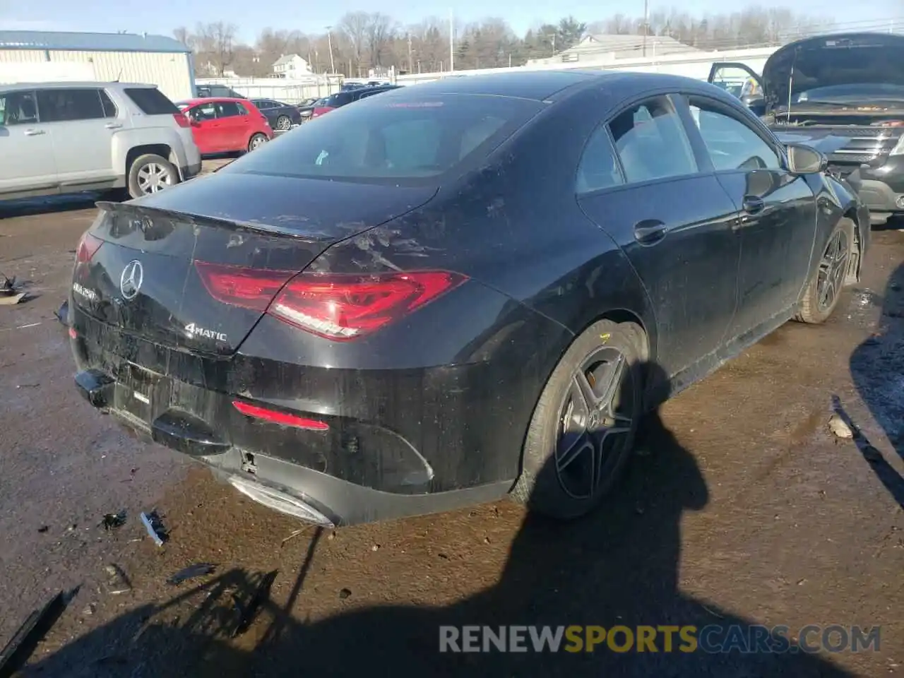 4 Photograph of a damaged car W1K5J4HB2LN123070 MERCEDES-BENZ CLA-CLASS 2020