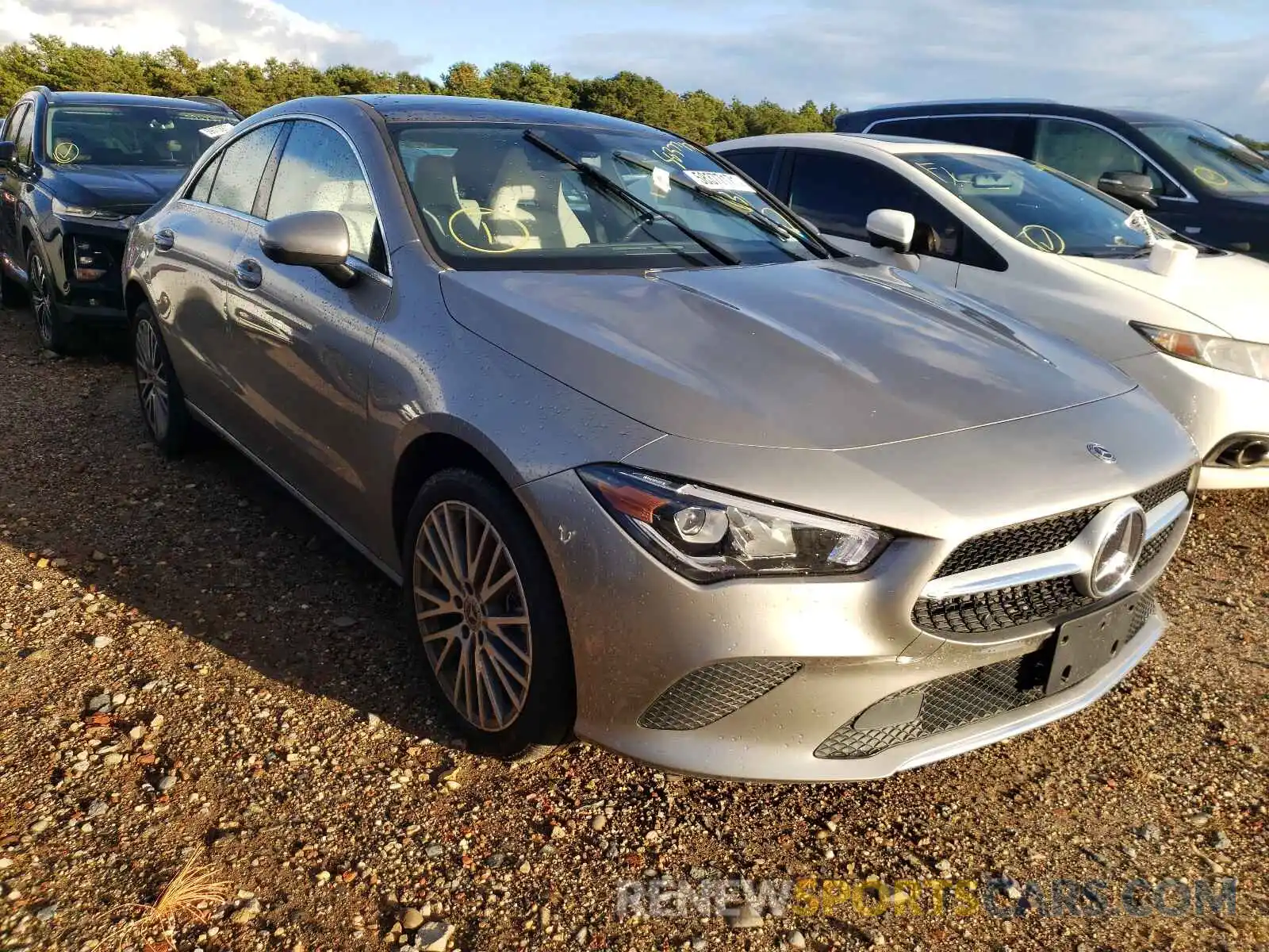 1 Photograph of a damaged car W1K5J4HB3LN100235 MERCEDES-BENZ CLA-CLASS 2020