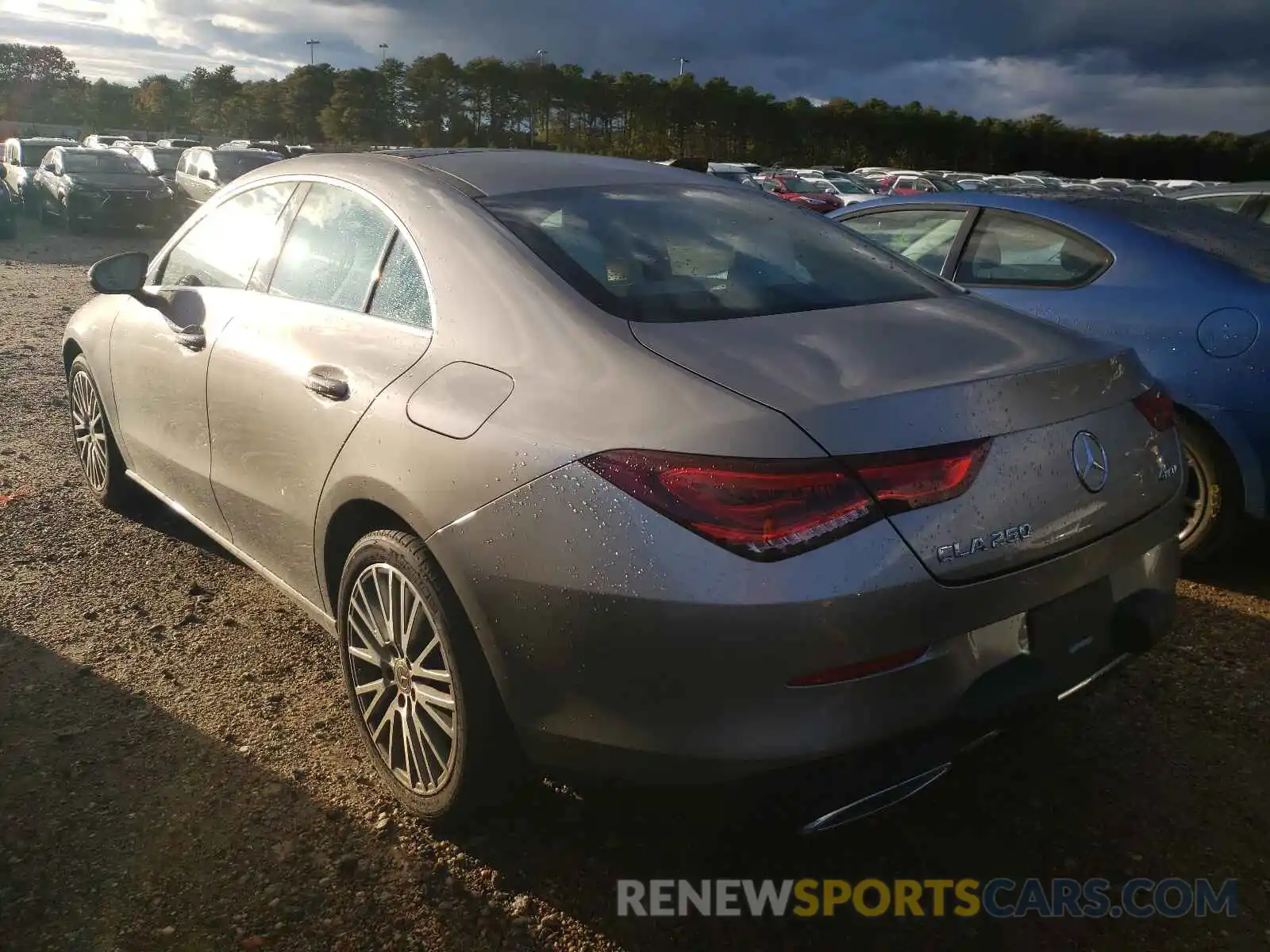 3 Photograph of a damaged car W1K5J4HB3LN100235 MERCEDES-BENZ CLA-CLASS 2020