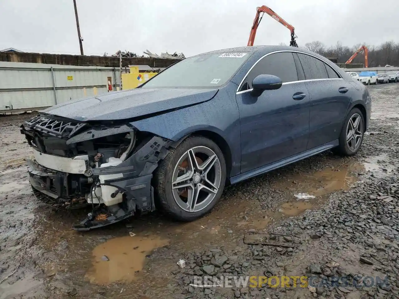 1 Photograph of a damaged car W1K5J4HB5LN083051 MERCEDES-BENZ CLA-CLASS 2020