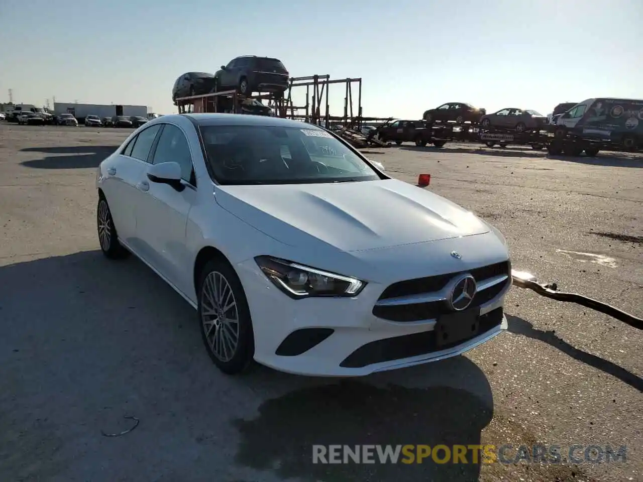 1 Photograph of a damaged car W1K5J4HB5LN087259 MERCEDES-BENZ CLA-CLASS 2020