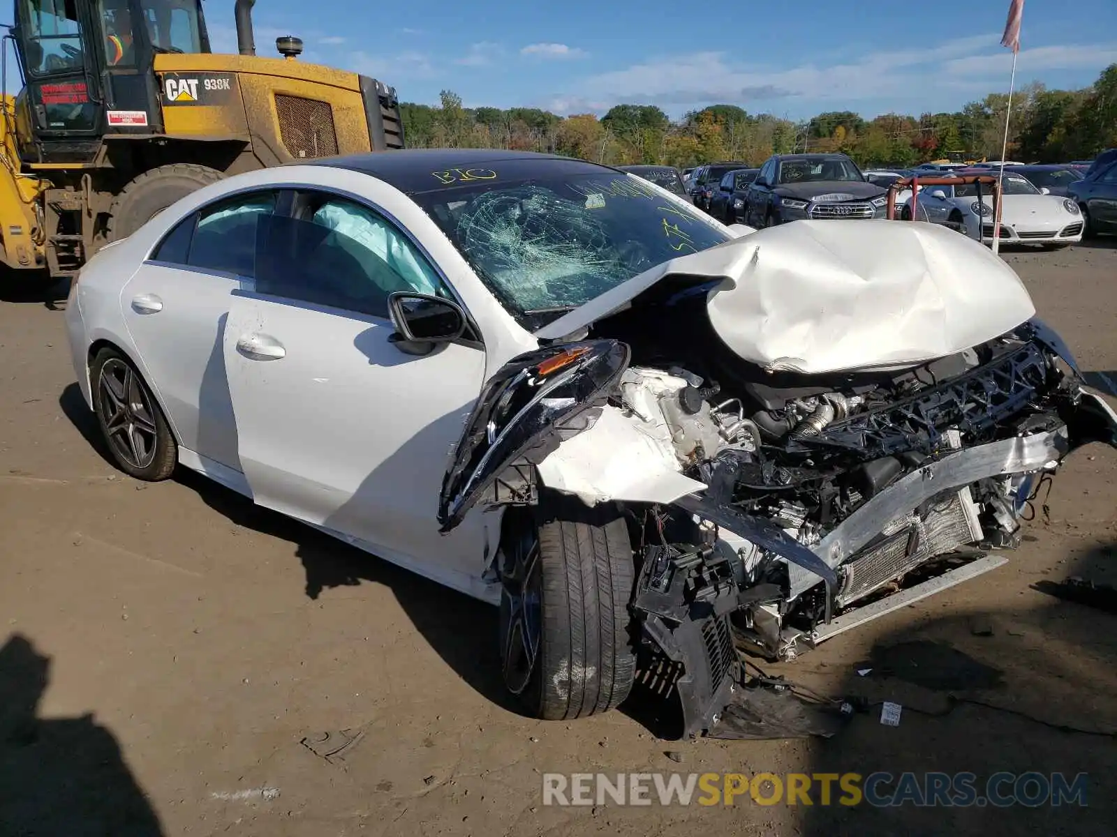 1 Photograph of a damaged car W1K5J4HB5LN095040 MERCEDES-BENZ CLA-CLASS 2020