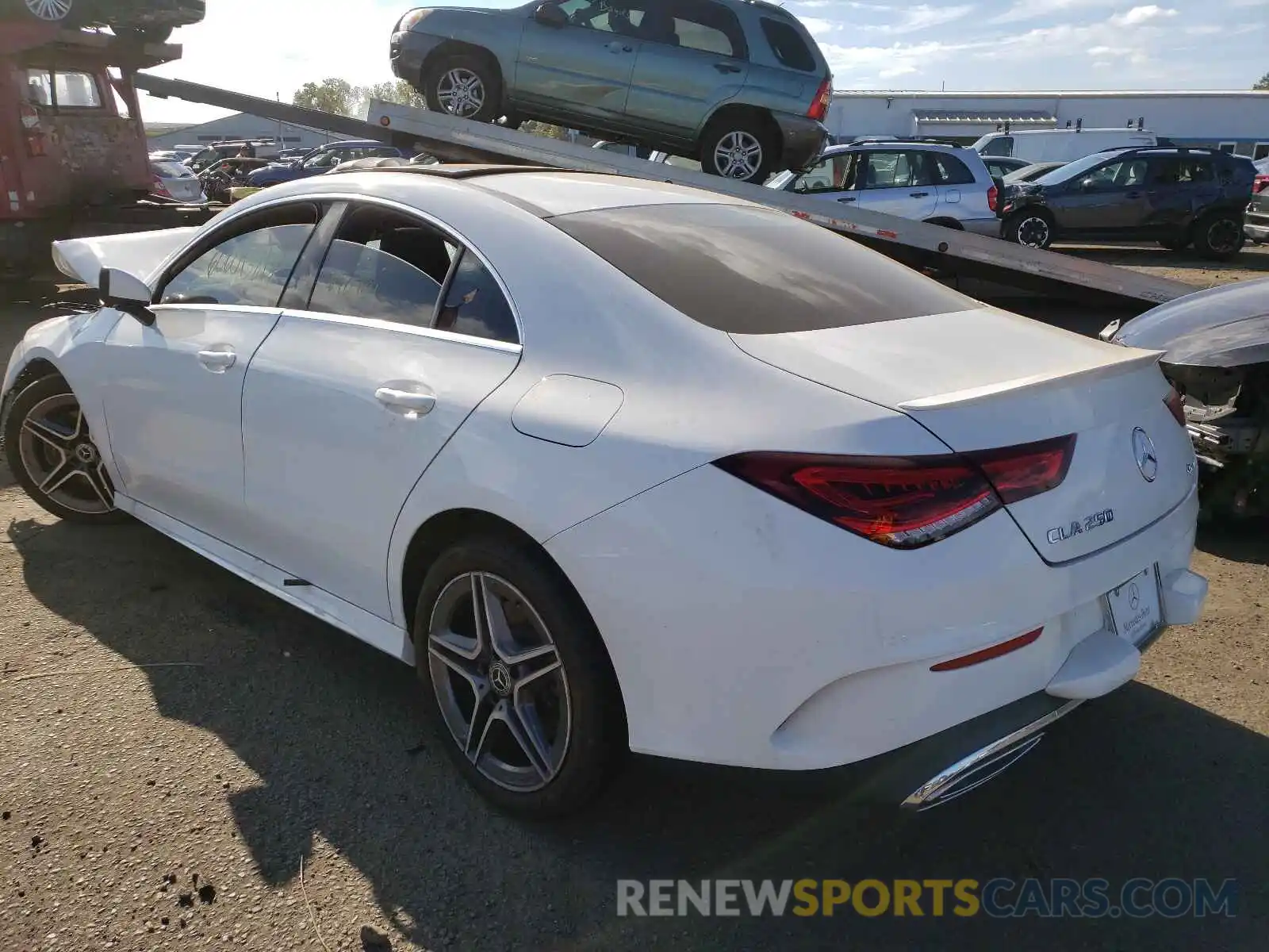 3 Photograph of a damaged car W1K5J4HB5LN095040 MERCEDES-BENZ CLA-CLASS 2020