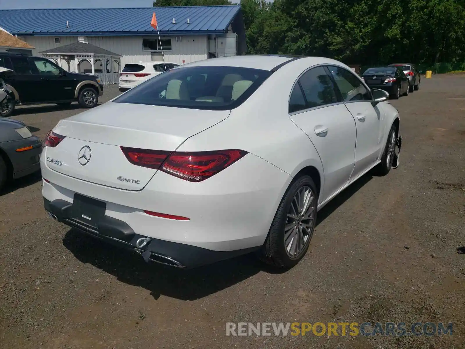 4 Photograph of a damaged car W1K5J4HB9LN082937 MERCEDES-BENZ CLA-CLASS 2020