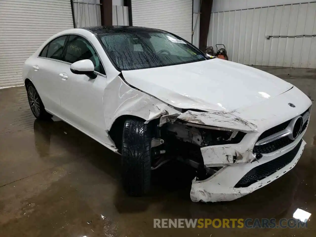 1 Photograph of a damaged car W1K5J4HB9LN092075 MERCEDES-BENZ CLA-CLASS 2020