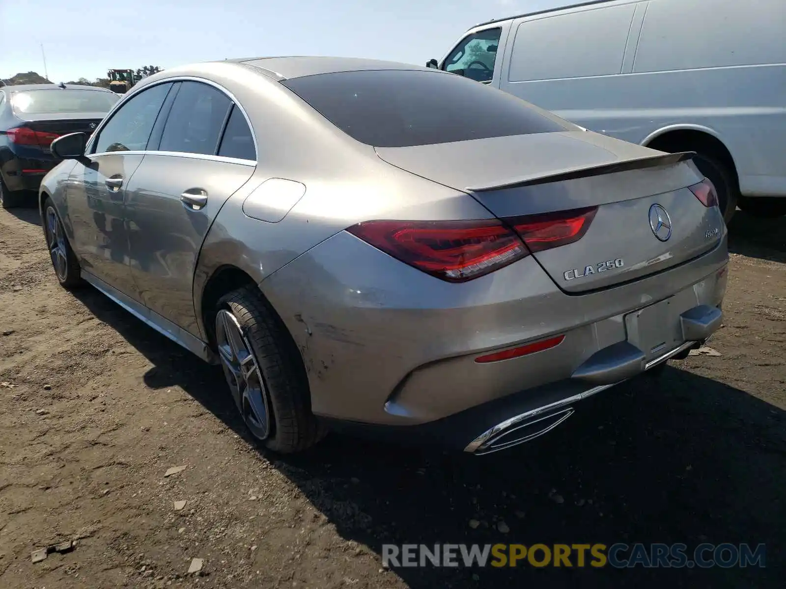 3 Photograph of a damaged car W1K5J4HBXLN122751 MERCEDES-BENZ CLA-CLASS 2020