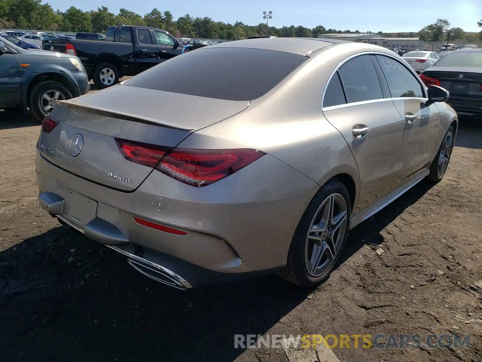 4 Photograph of a damaged car W1K5J4HBXLN122751 MERCEDES-BENZ CLA-CLASS 2020