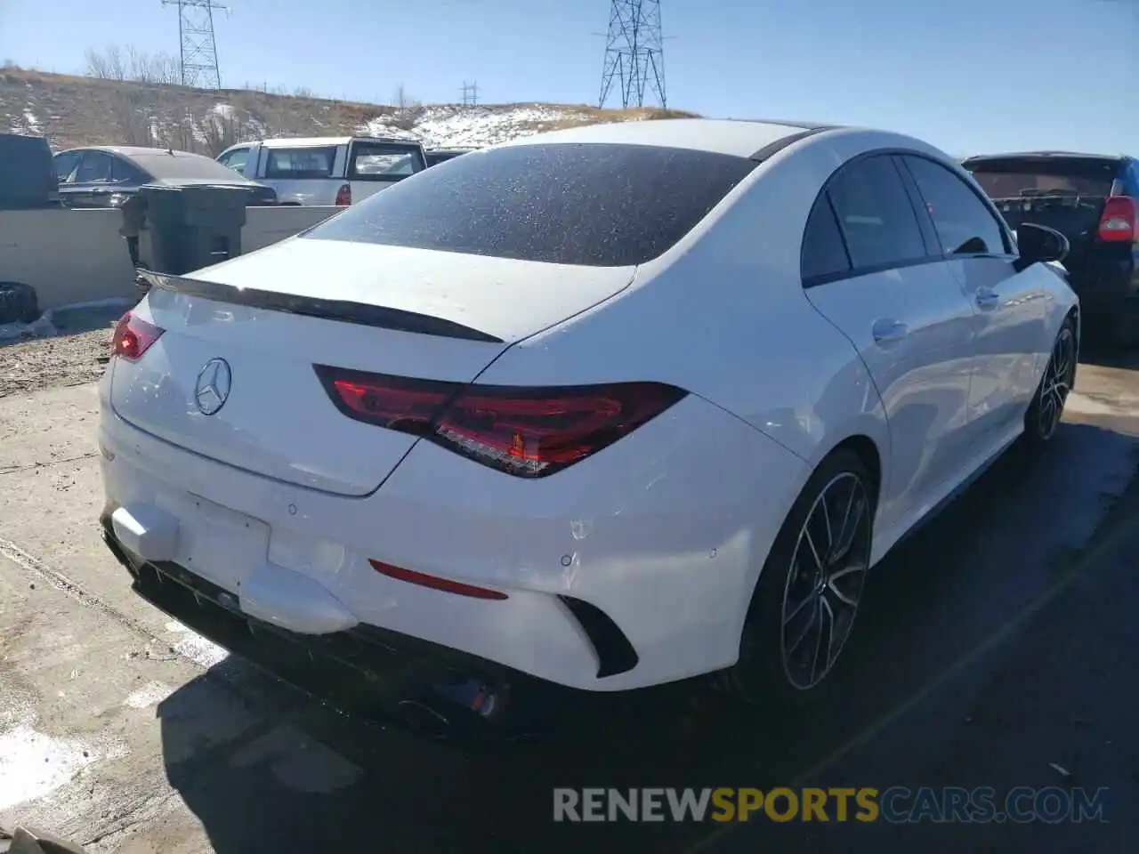 4 Photograph of a damaged car W1K5J5BB6LN087432 MERCEDES-BENZ CLA-CLASS 2020