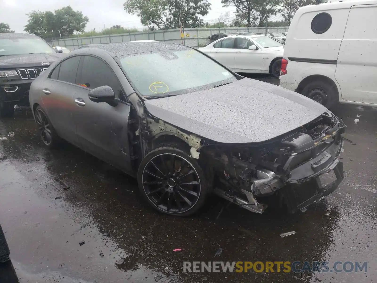 1 Photograph of a damaged car W1K5J5BB7LN088590 MERCEDES-BENZ CLA-CLASS 2020