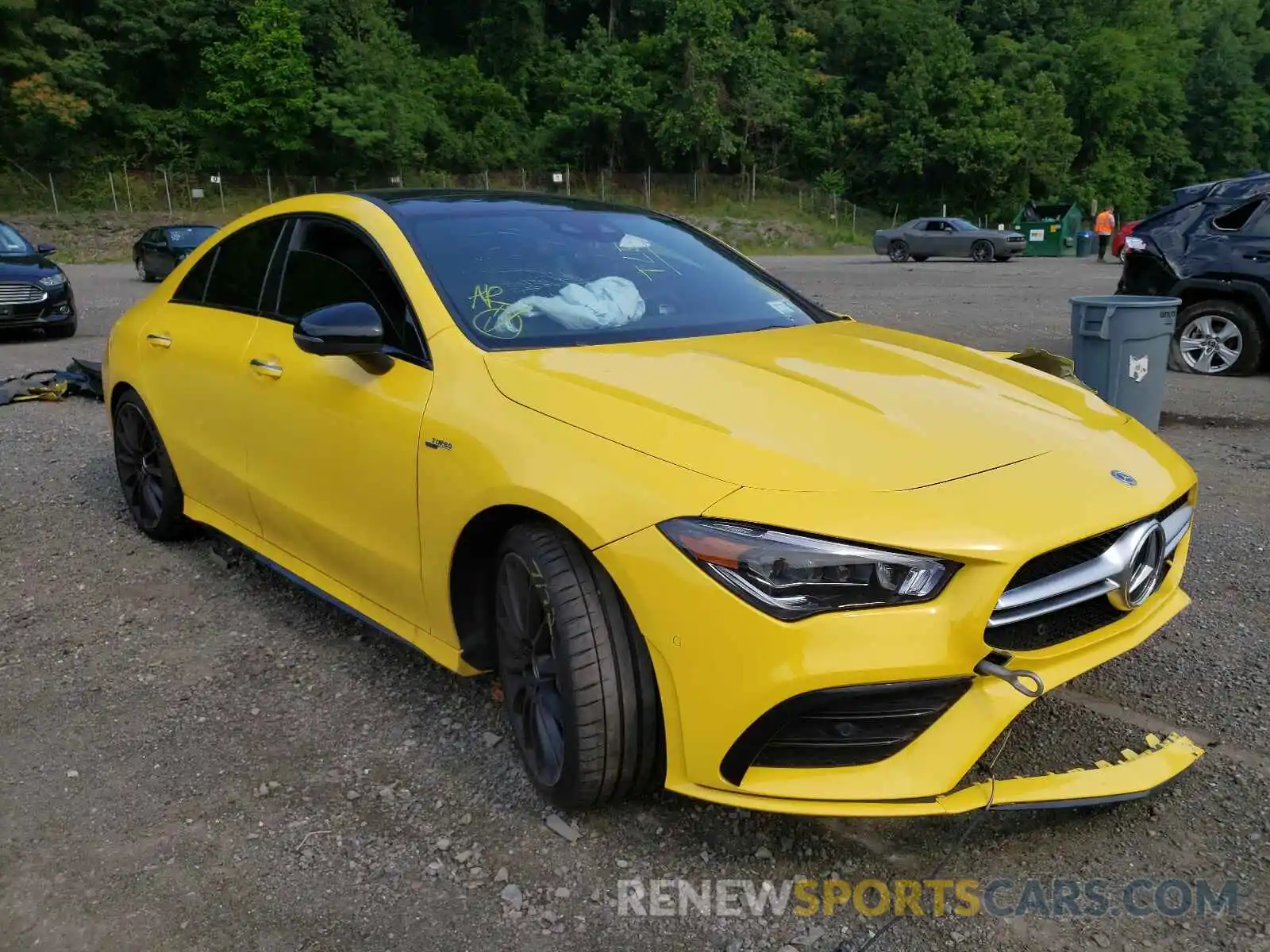 1 Photograph of a damaged car W1K5J5BBXLN097297 MERCEDES-BENZ CLA-CLASS 2020