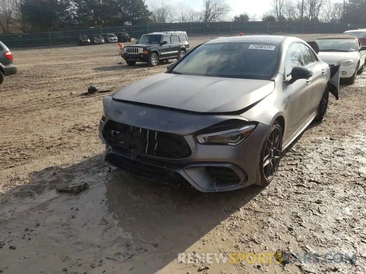 2 Photograph of a damaged car W1K5J5DB0LN119370 MERCEDES-BENZ CLA-CLASS 2020