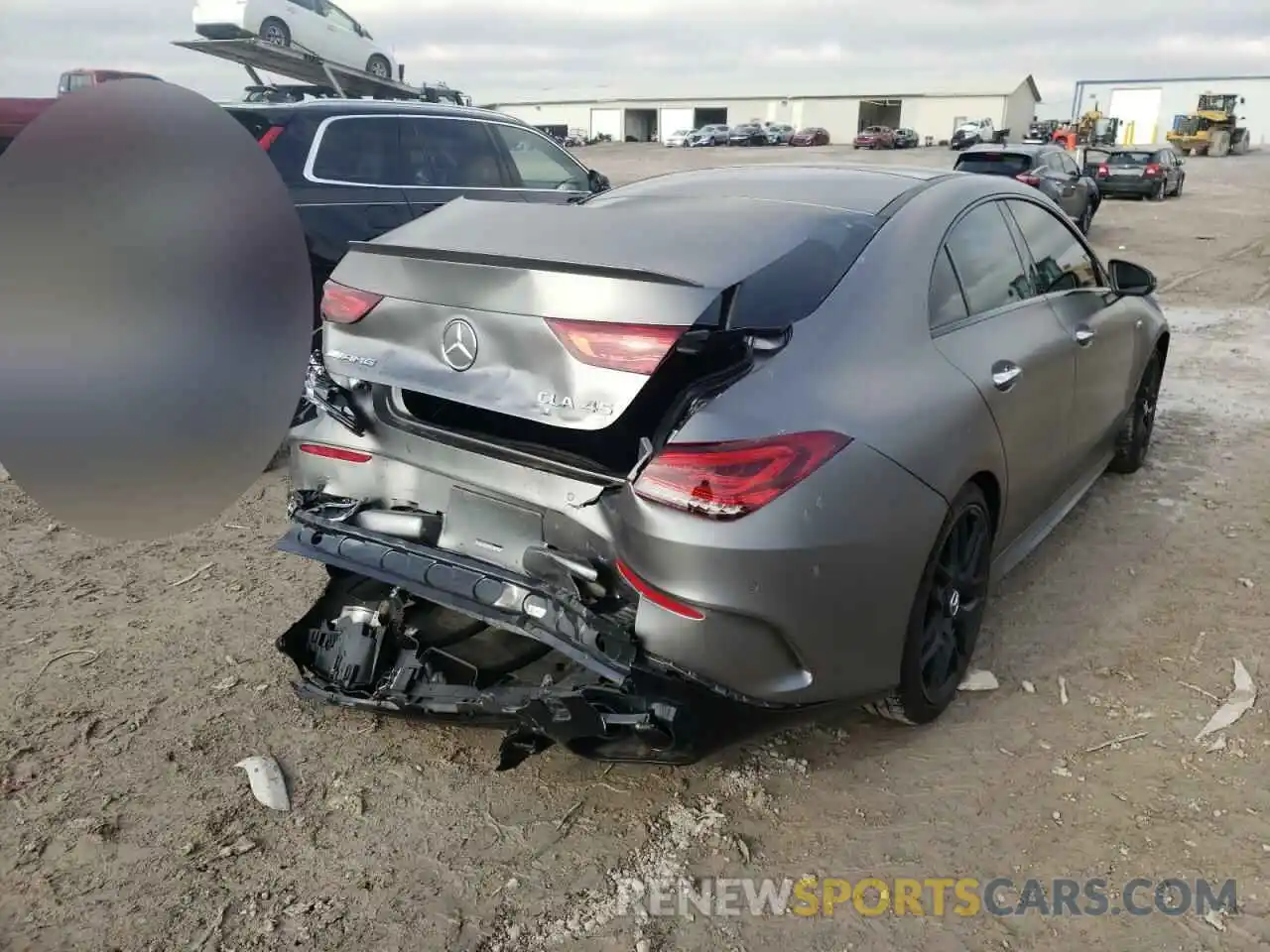 4 Photograph of a damaged car W1K5J5DB0LN119370 MERCEDES-BENZ CLA-CLASS 2020