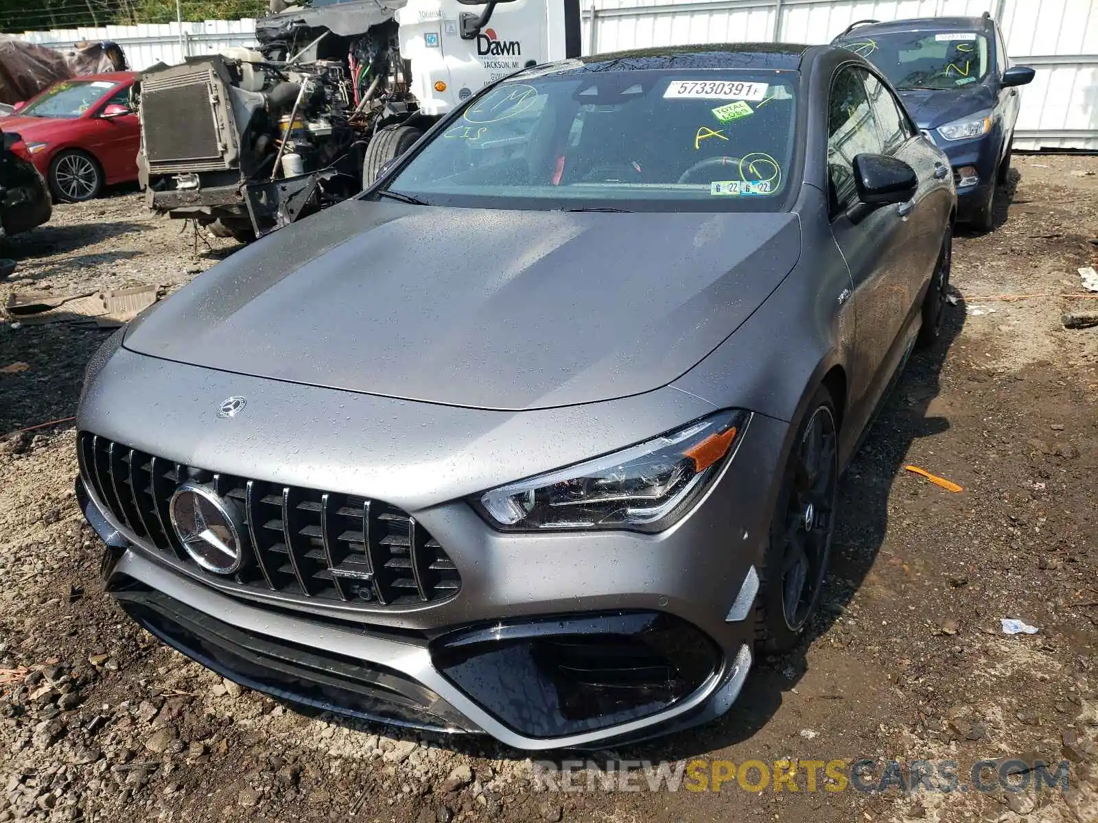 2 Photograph of a damaged car W1K5J5DB0LN124584 MERCEDES-BENZ CLA-CLASS 2020