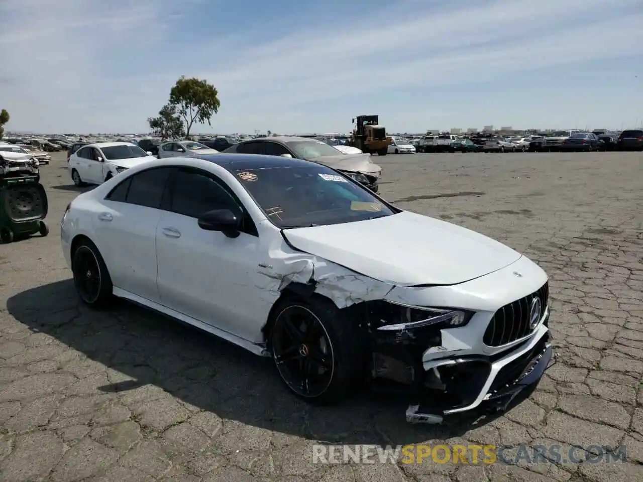 1 Photograph of a damaged car W1K5J5DB9LN095957 MERCEDES-BENZ CLA-CLASS 2020