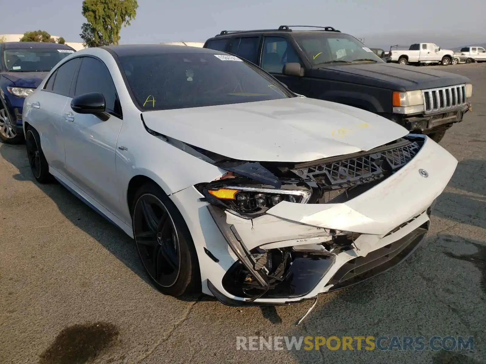 1 Photograph of a damaged car W1K5J5DBXLN083431 MERCEDES-BENZ CLA-CLASS 2020