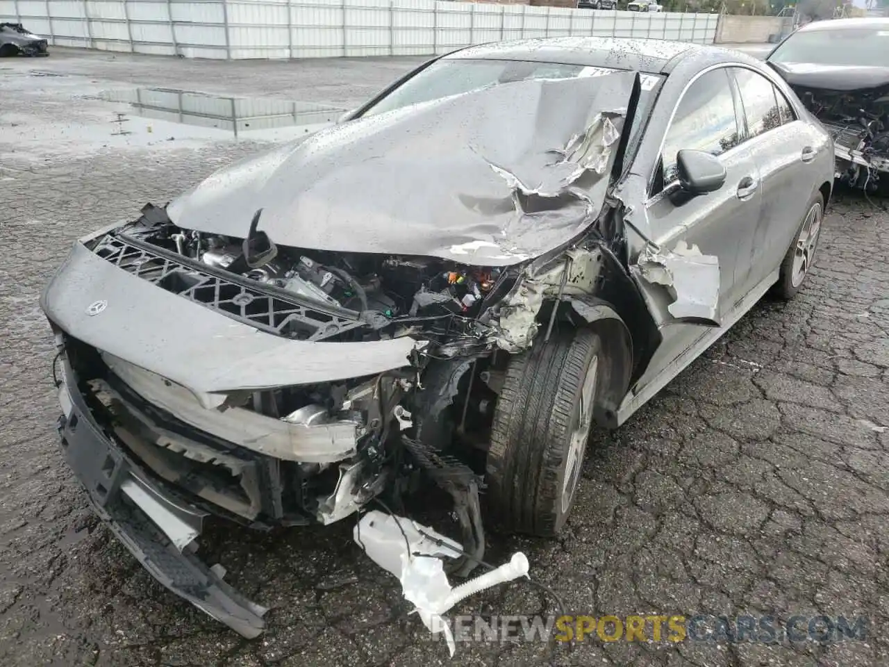 2 Photograph of a damaged car WDD5J4GB0LN031439 MERCEDES-BENZ CLA-CLASS 2020