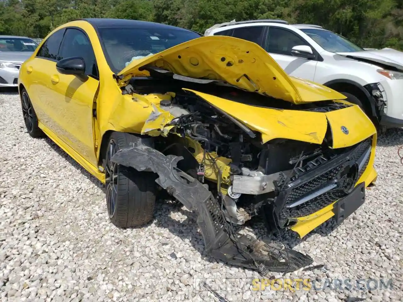 1 Photograph of a damaged car WDD5J4GB0LN033563 MERCEDES-BENZ CLA-CLASS 2020