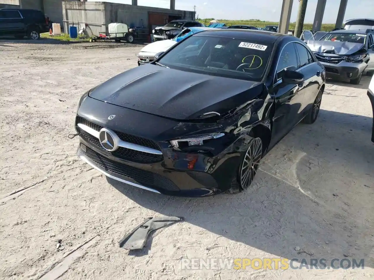 2 Photograph of a damaged car WDD5J4GB0LN034955 MERCEDES-BENZ CLA-CLASS 2020