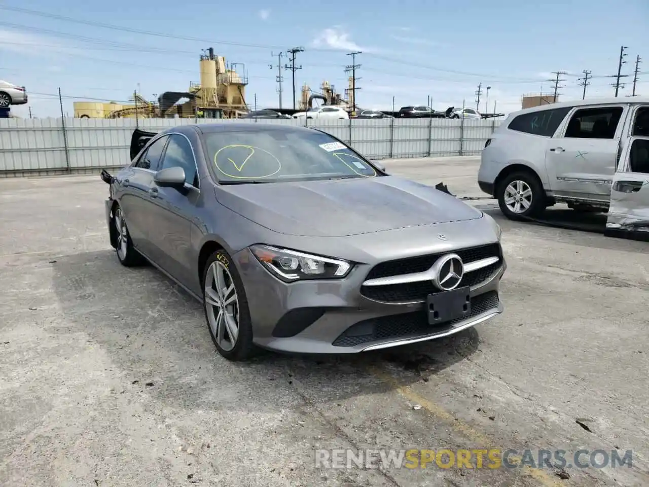 1 Photograph of a damaged car WDD5J4GB0LN035572 MERCEDES-BENZ CLA-CLASS 2020