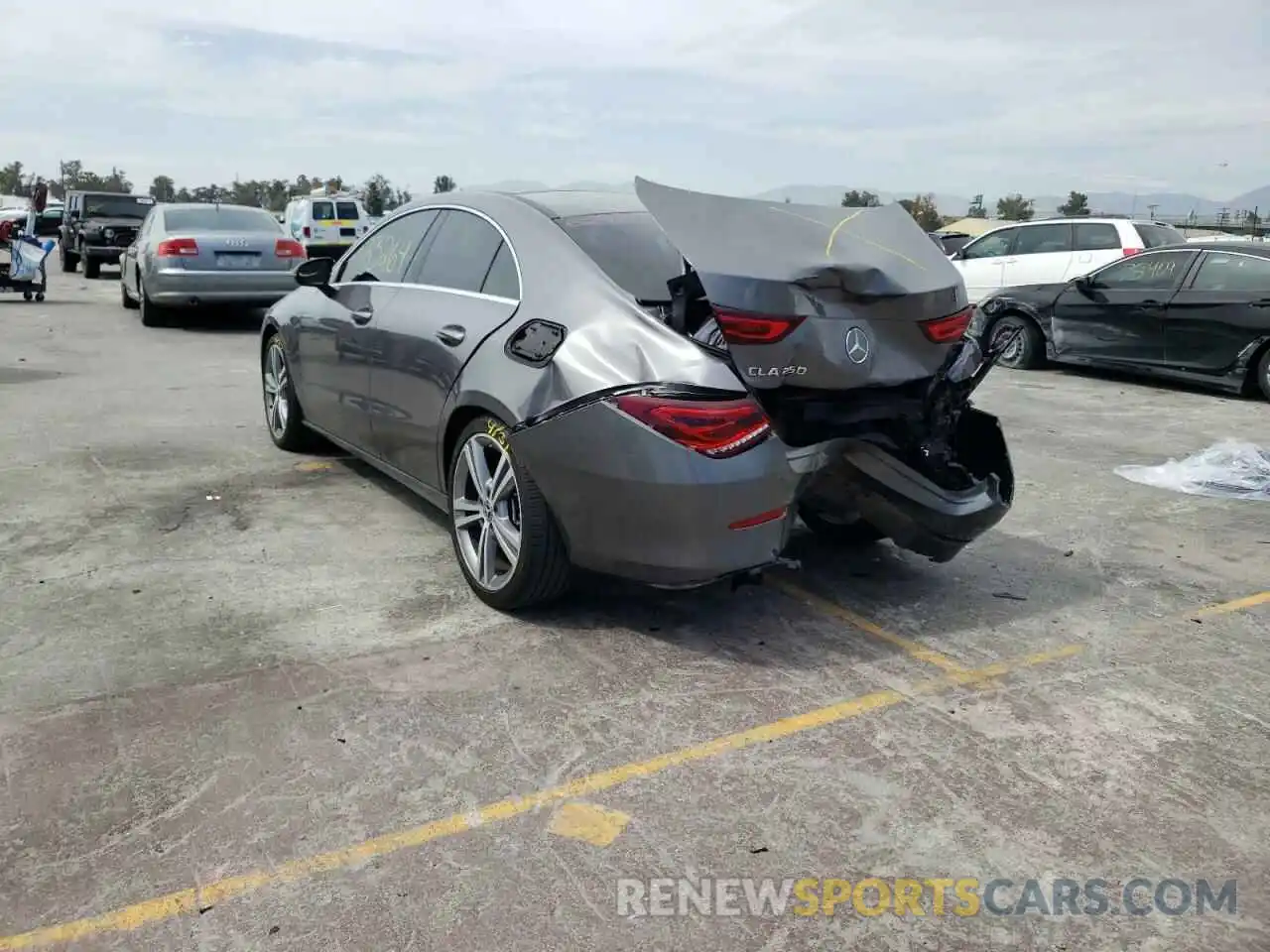 3 Photograph of a damaged car WDD5J4GB0LN035572 MERCEDES-BENZ CLA-CLASS 2020