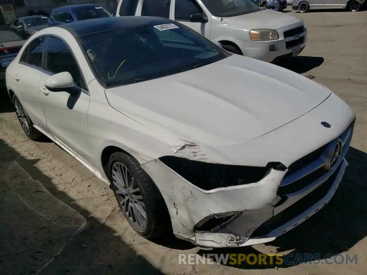 1 Photograph of a damaged car WDD5J4GB0LN077269 MERCEDES-BENZ CLA-CLASS 2020