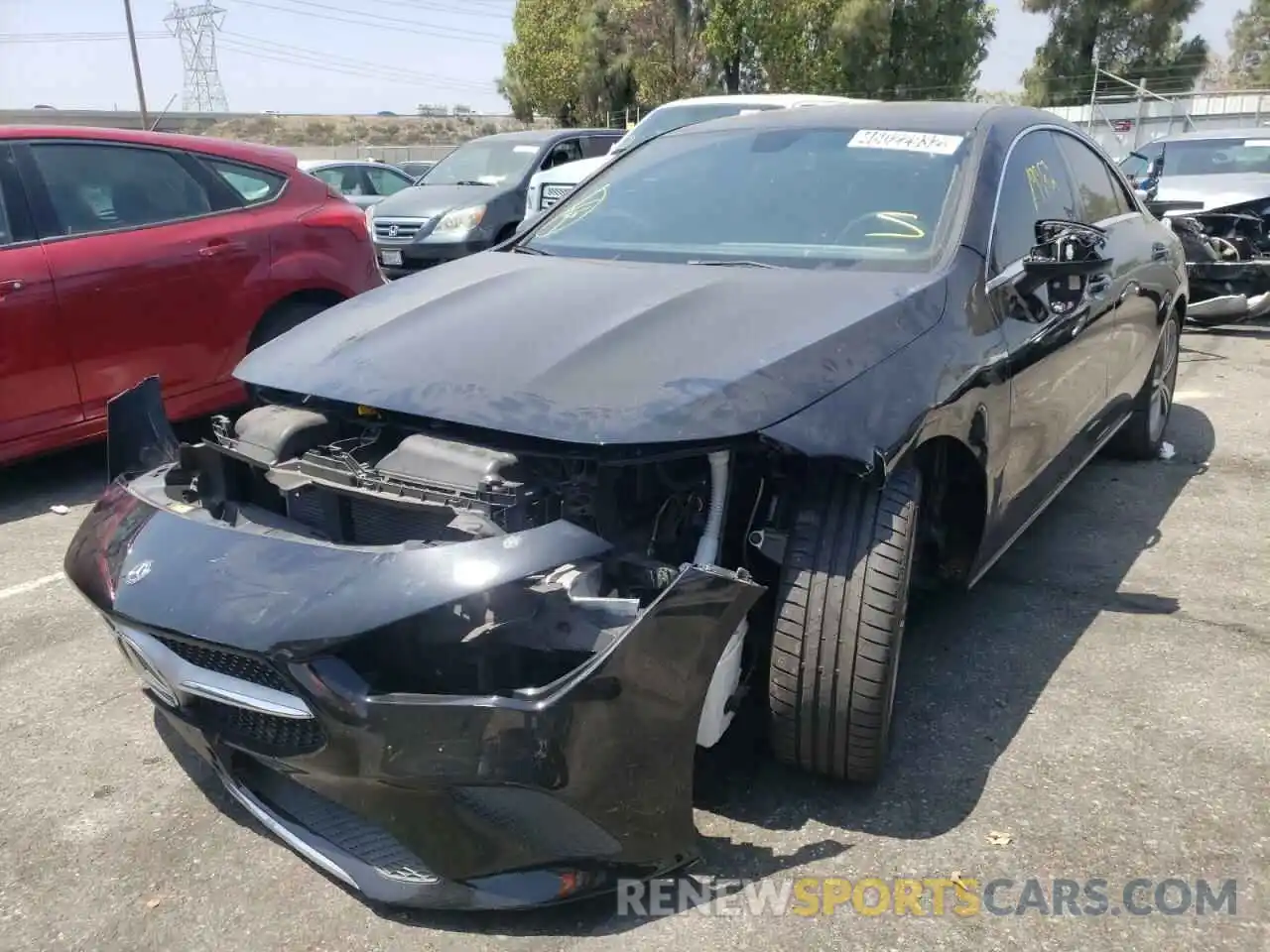 2 Photograph of a damaged car WDD5J4GB1LN037640 MERCEDES-BENZ CLA-CLASS 2020