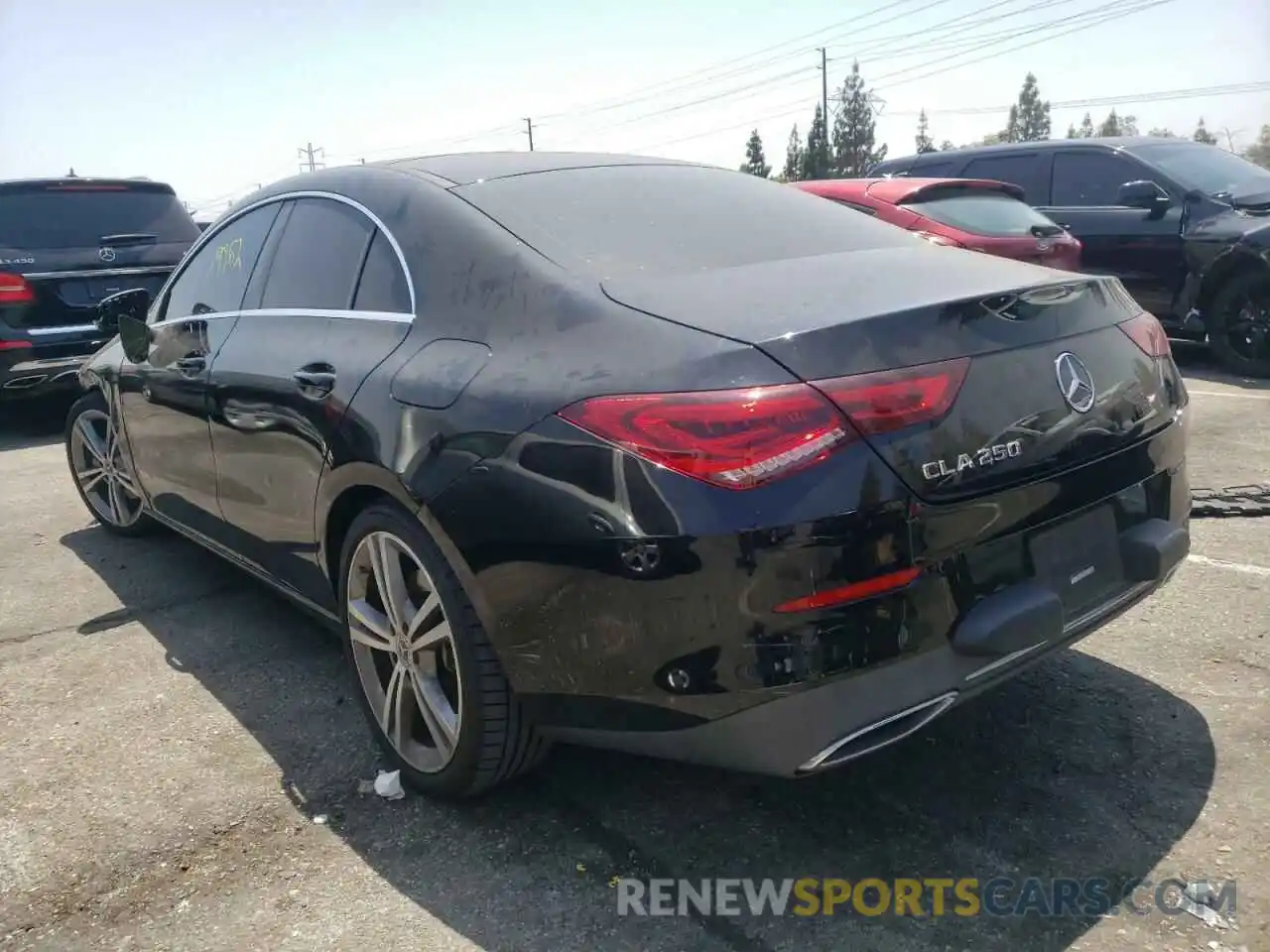 3 Photograph of a damaged car WDD5J4GB1LN037640 MERCEDES-BENZ CLA-CLASS 2020