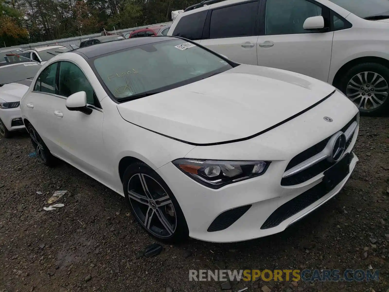 1 Photograph of a damaged car WDD5J4GB1LN079743 MERCEDES-BENZ CLA-CLASS 2020