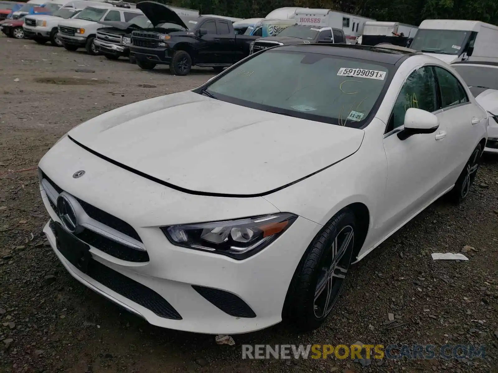 2 Photograph of a damaged car WDD5J4GB1LN079743 MERCEDES-BENZ CLA-CLASS 2020