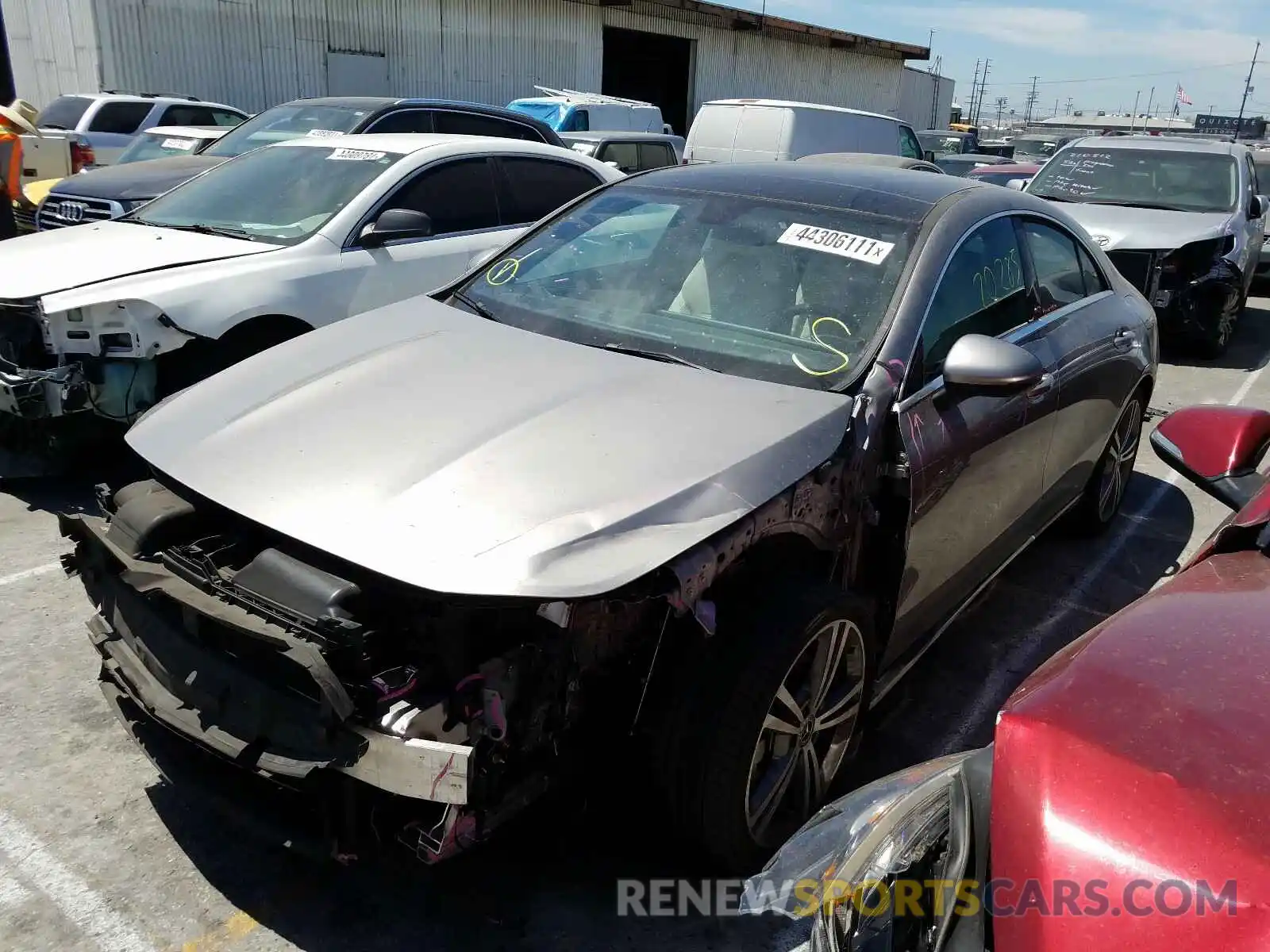 2 Photograph of a damaged car WDD5J4GB2LN028722 MERCEDES-BENZ CLA-CLASS 2020