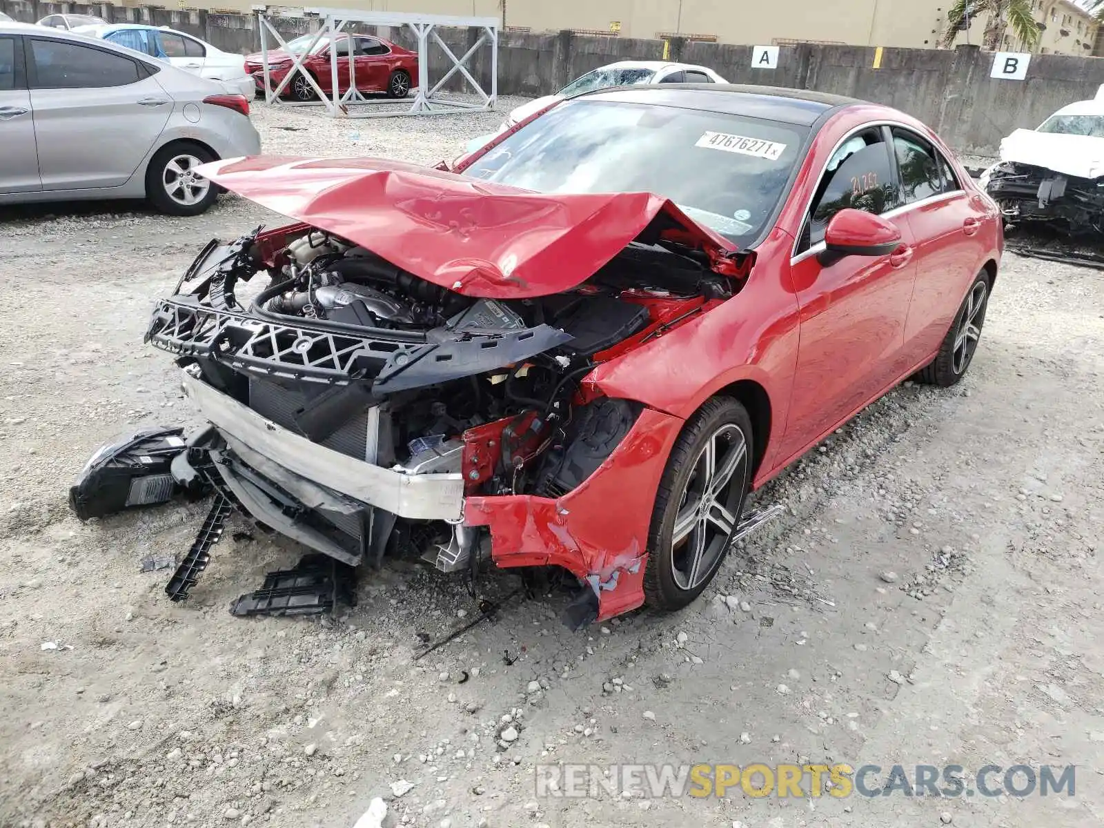 2 Photograph of a damaged car WDD5J4GB2LN034519 MERCEDES-BENZ CLA-CLASS 2020