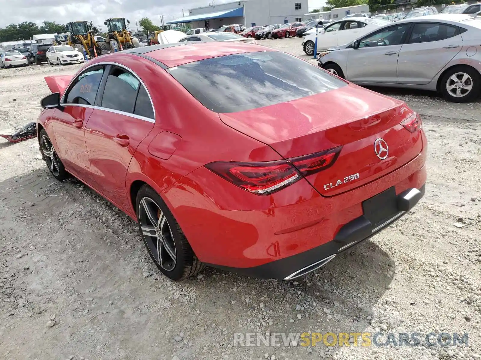 3 Photograph of a damaged car WDD5J4GB2LN034519 MERCEDES-BENZ CLA-CLASS 2020