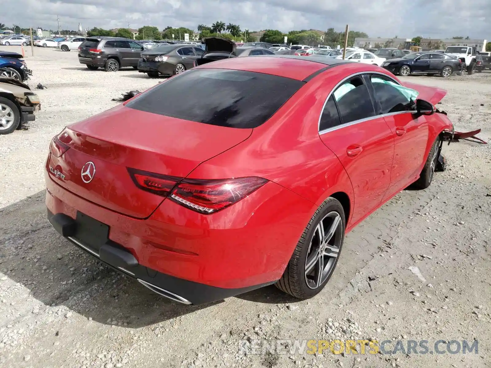 4 Photograph of a damaged car WDD5J4GB2LN034519 MERCEDES-BENZ CLA-CLASS 2020