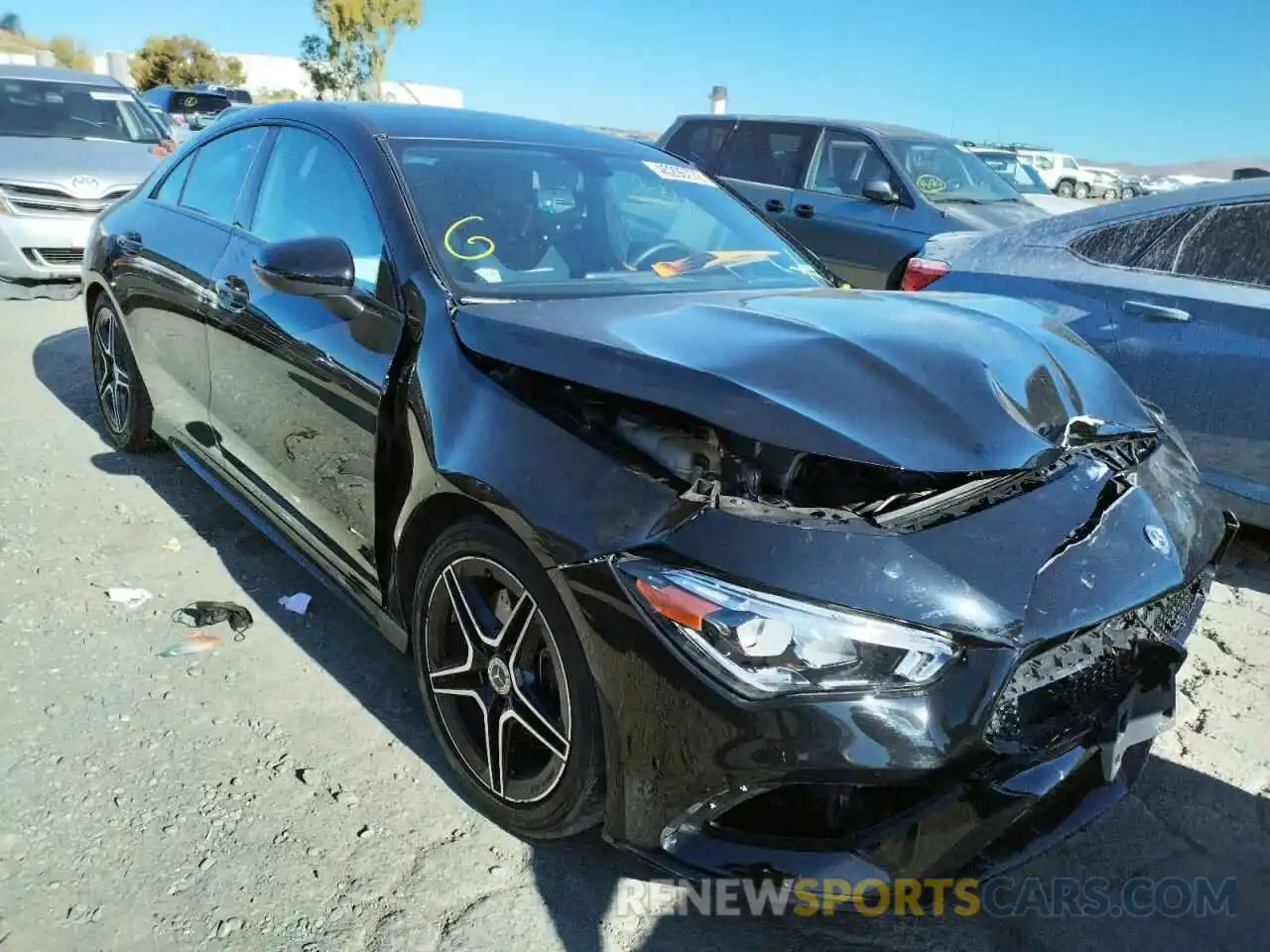 1 Photograph of a damaged car WDD5J4GB2LN079234 MERCEDES-BENZ CLA-CLASS 2020