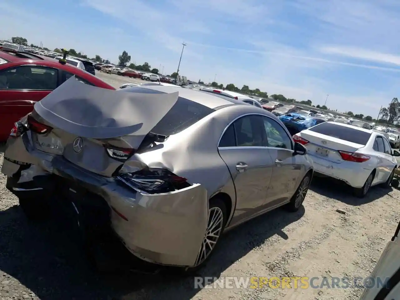 4 Photograph of a damaged car WDD5J4GB2LN079573 MERCEDES-BENZ CLA-CLASS 2020