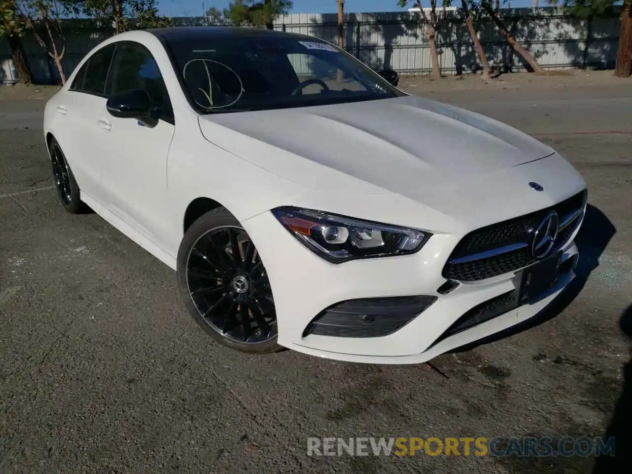 1 Photograph of a damaged car WDD5J4GB3LN037817 MERCEDES-BENZ CLA-CLASS 2020