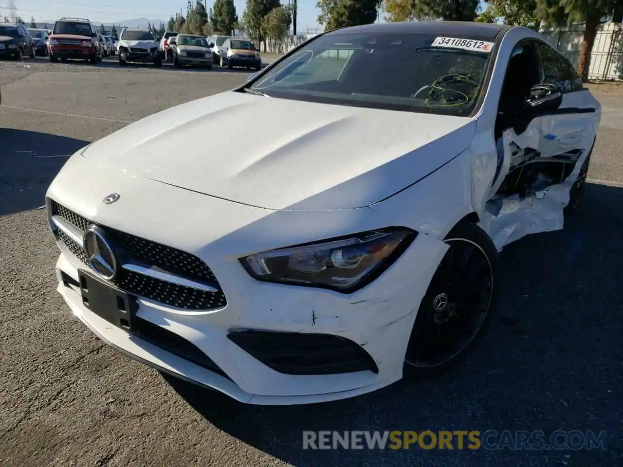 2 Photograph of a damaged car WDD5J4GB3LN037817 MERCEDES-BENZ CLA-CLASS 2020