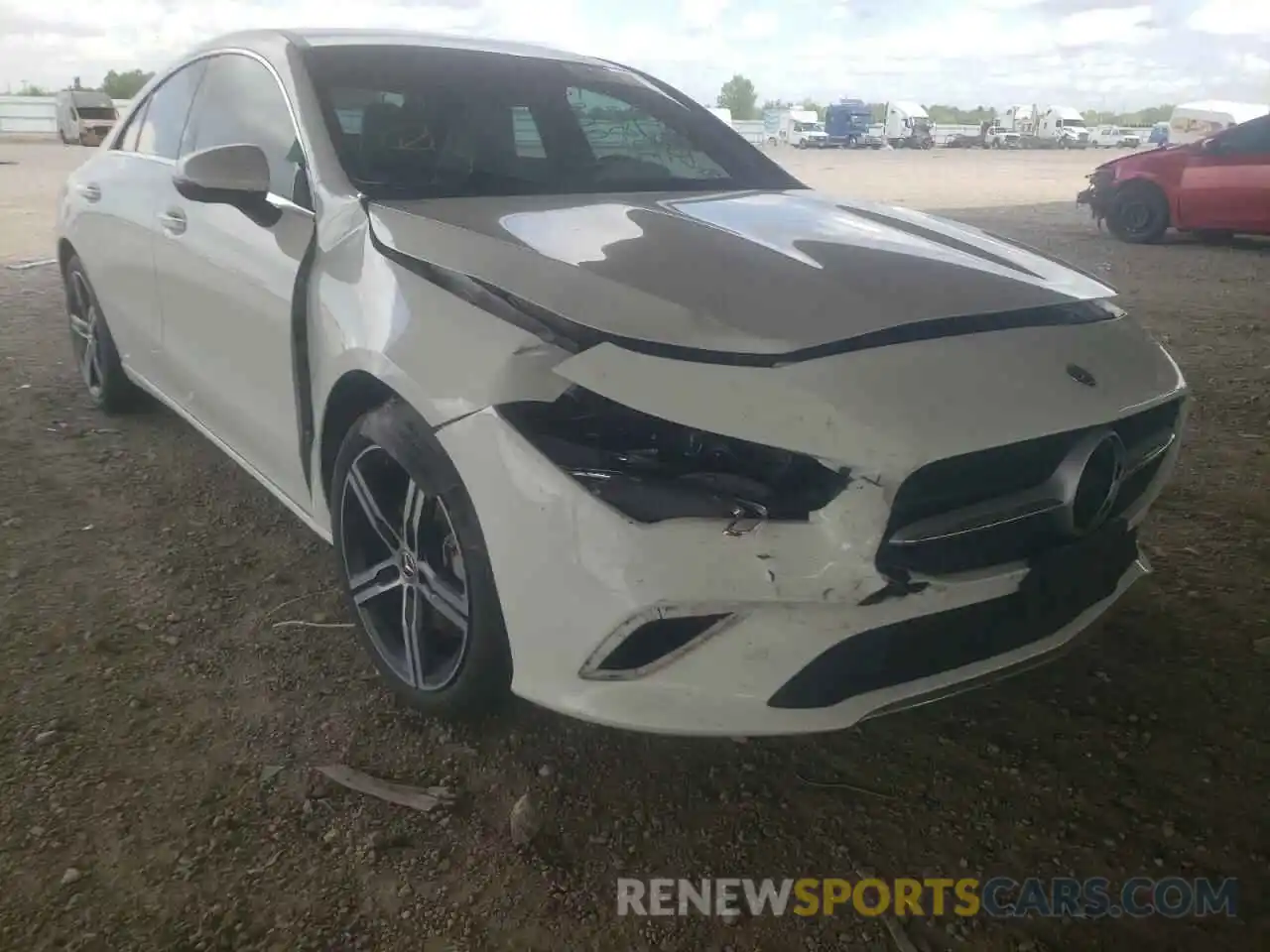 1 Photograph of a damaged car WDD5J4GB3LN062667 MERCEDES-BENZ CLA-CLASS 2020