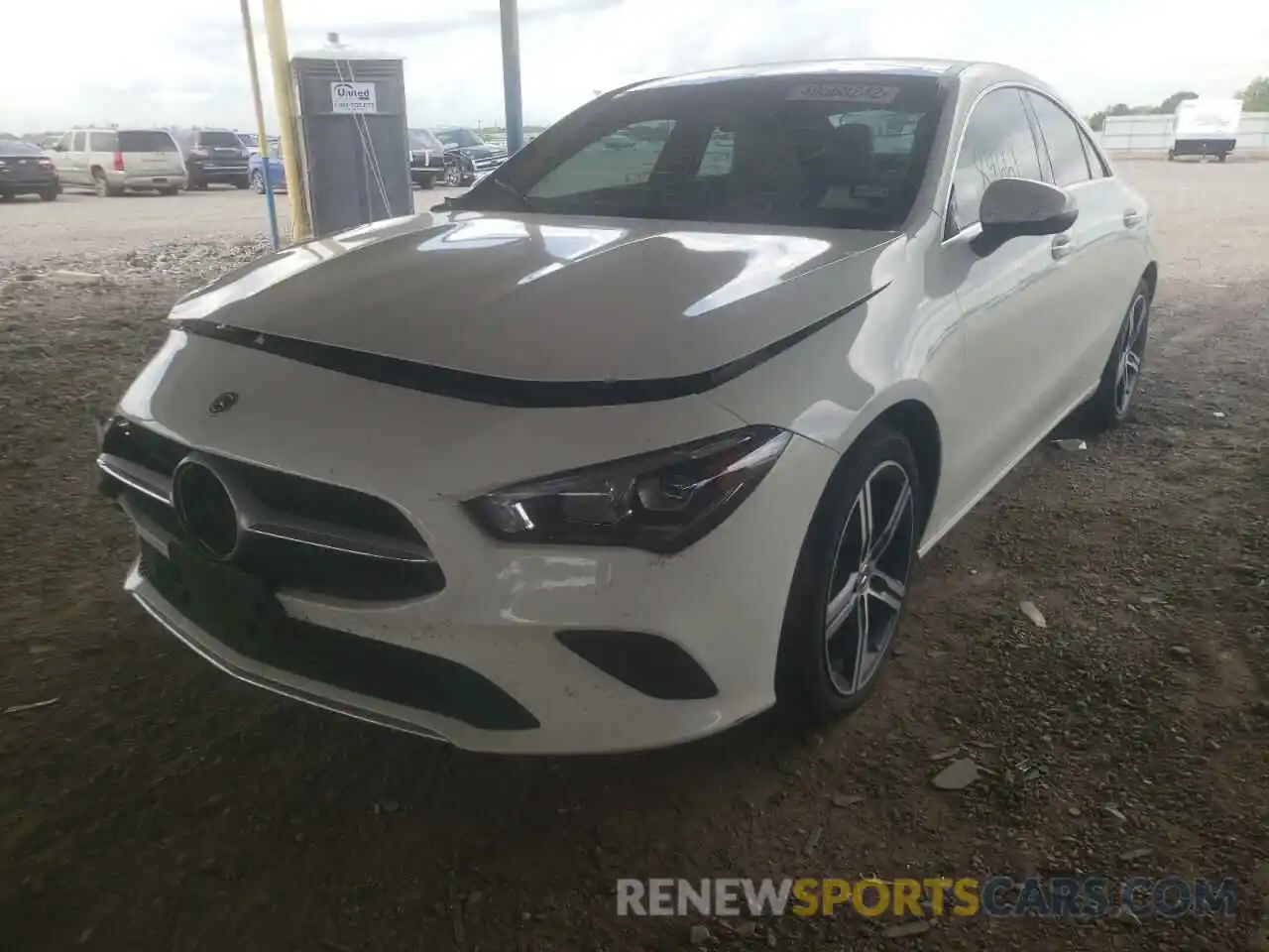 2 Photograph of a damaged car WDD5J4GB3LN062667 MERCEDES-BENZ CLA-CLASS 2020