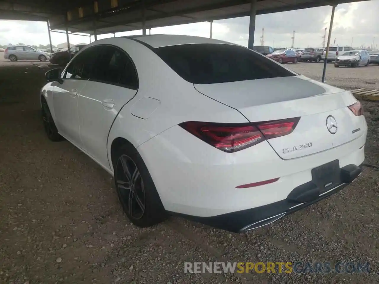 3 Photograph of a damaged car WDD5J4GB3LN062667 MERCEDES-BENZ CLA-CLASS 2020