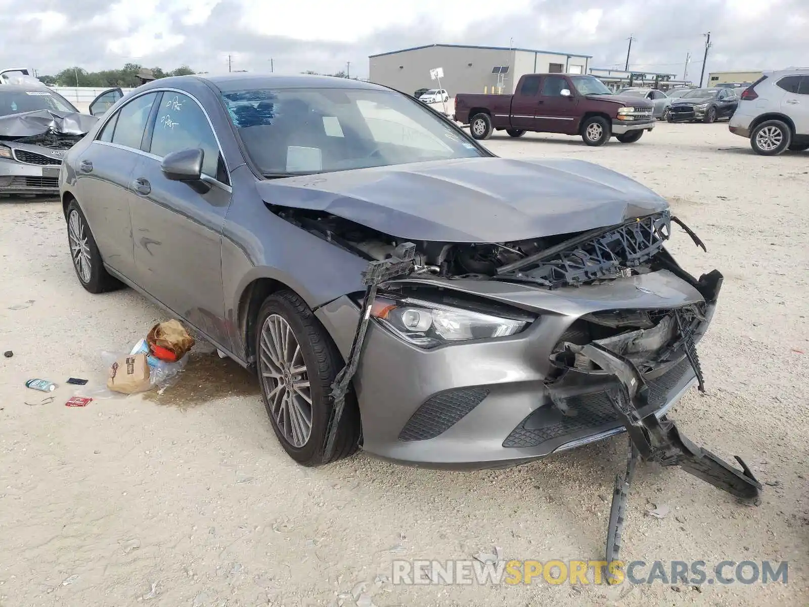 1 Photograph of a damaged car WDD5J4GB3LN077671 MERCEDES-BENZ CLA-CLASS 2020