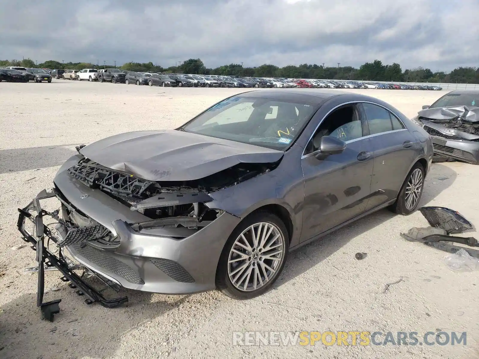 2 Photograph of a damaged car WDD5J4GB3LN077671 MERCEDES-BENZ CLA-CLASS 2020