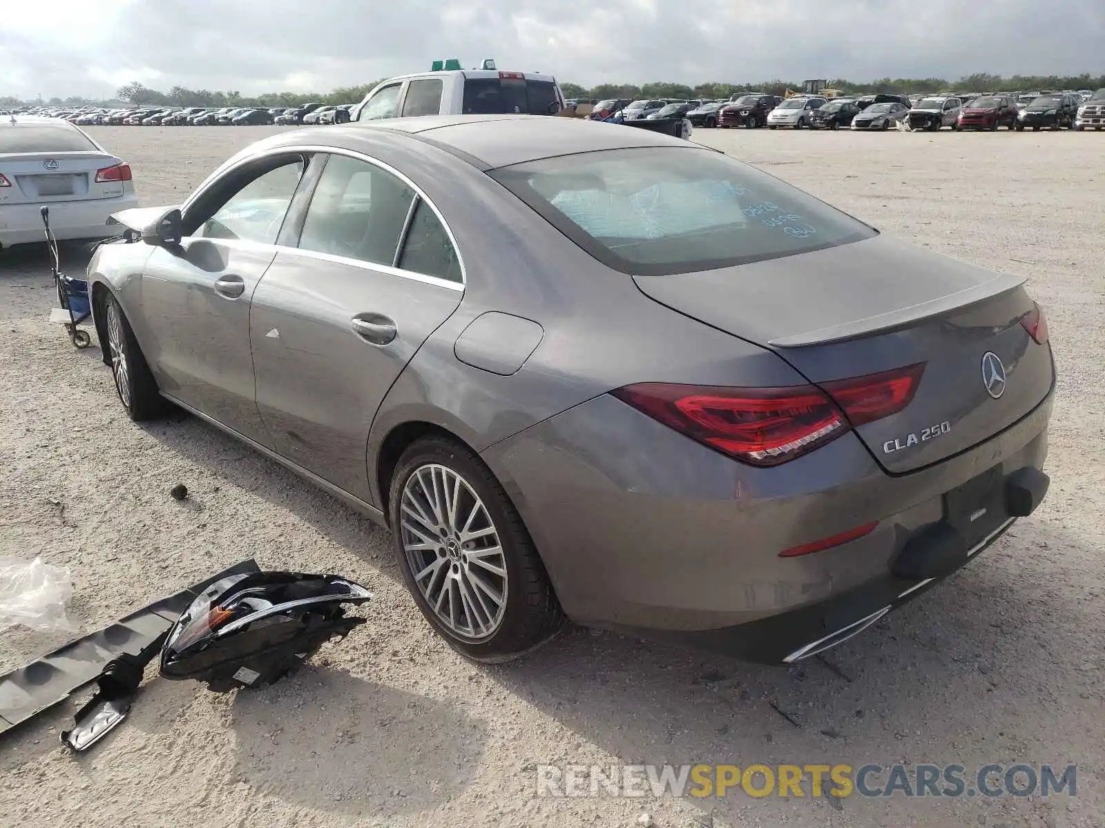 3 Photograph of a damaged car WDD5J4GB3LN077671 MERCEDES-BENZ CLA-CLASS 2020