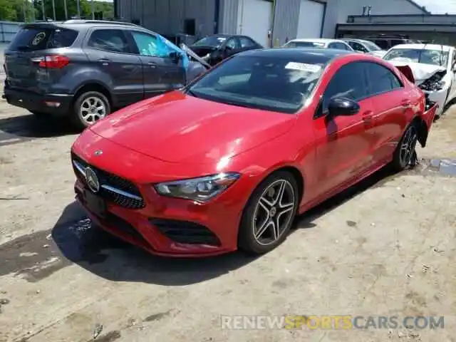 2 Photograph of a damaged car WDD5J4GB4LN020508 MERCEDES-BENZ CLA-CLASS 2020