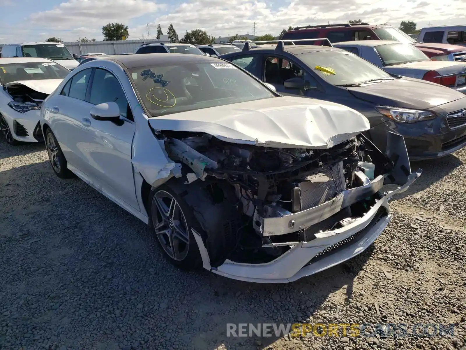 1 Photograph of a damaged car WDD5J4GB4LN073905 MERCEDES-BENZ CLA-CLASS 2020