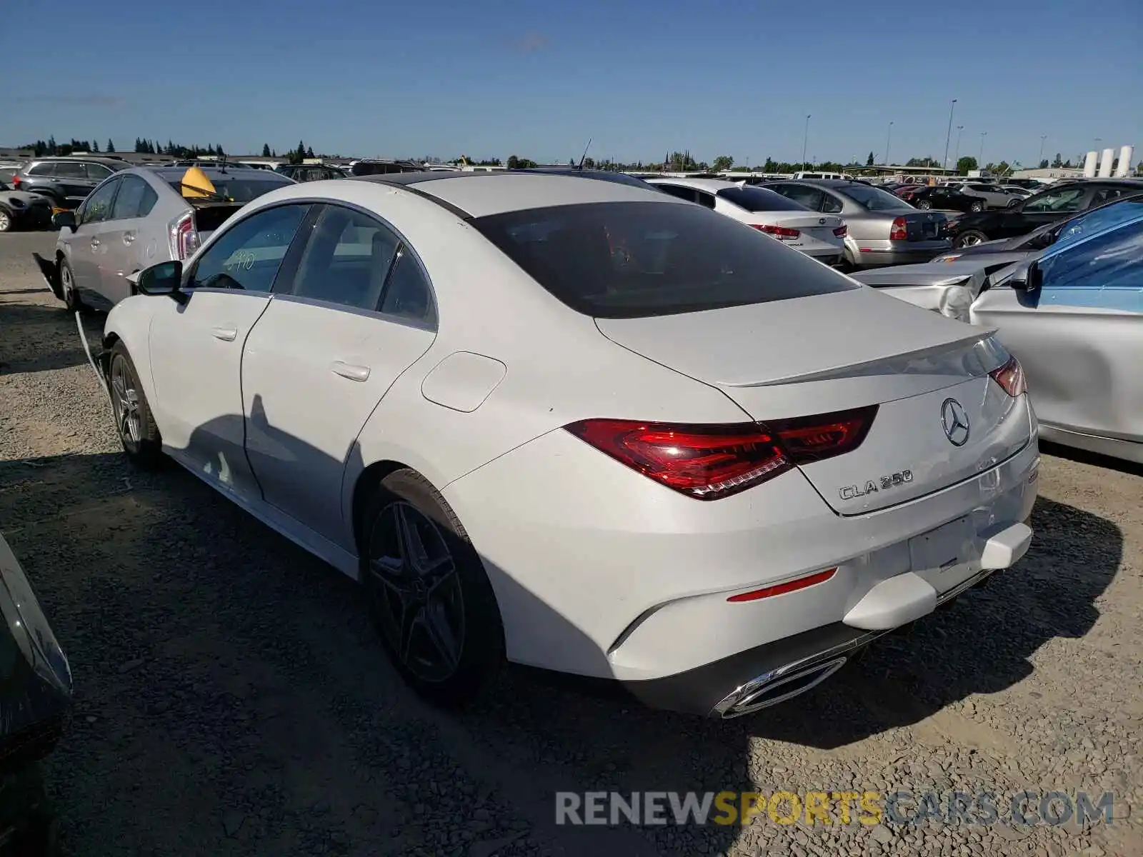 3 Photograph of a damaged car WDD5J4GB4LN073905 MERCEDES-BENZ CLA-CLASS 2020